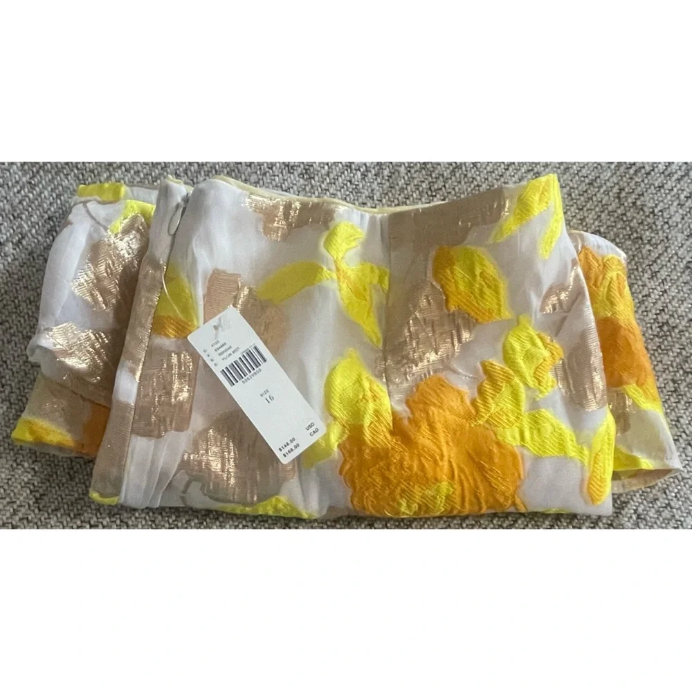 Anthropologie Maeve Faye Flounced Jacquard Mini Skirt NWT Size 16 (XL) - Picture 11 of 14